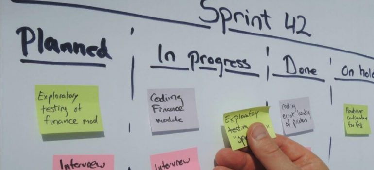 Be aware of the roles of product owner and scrum master